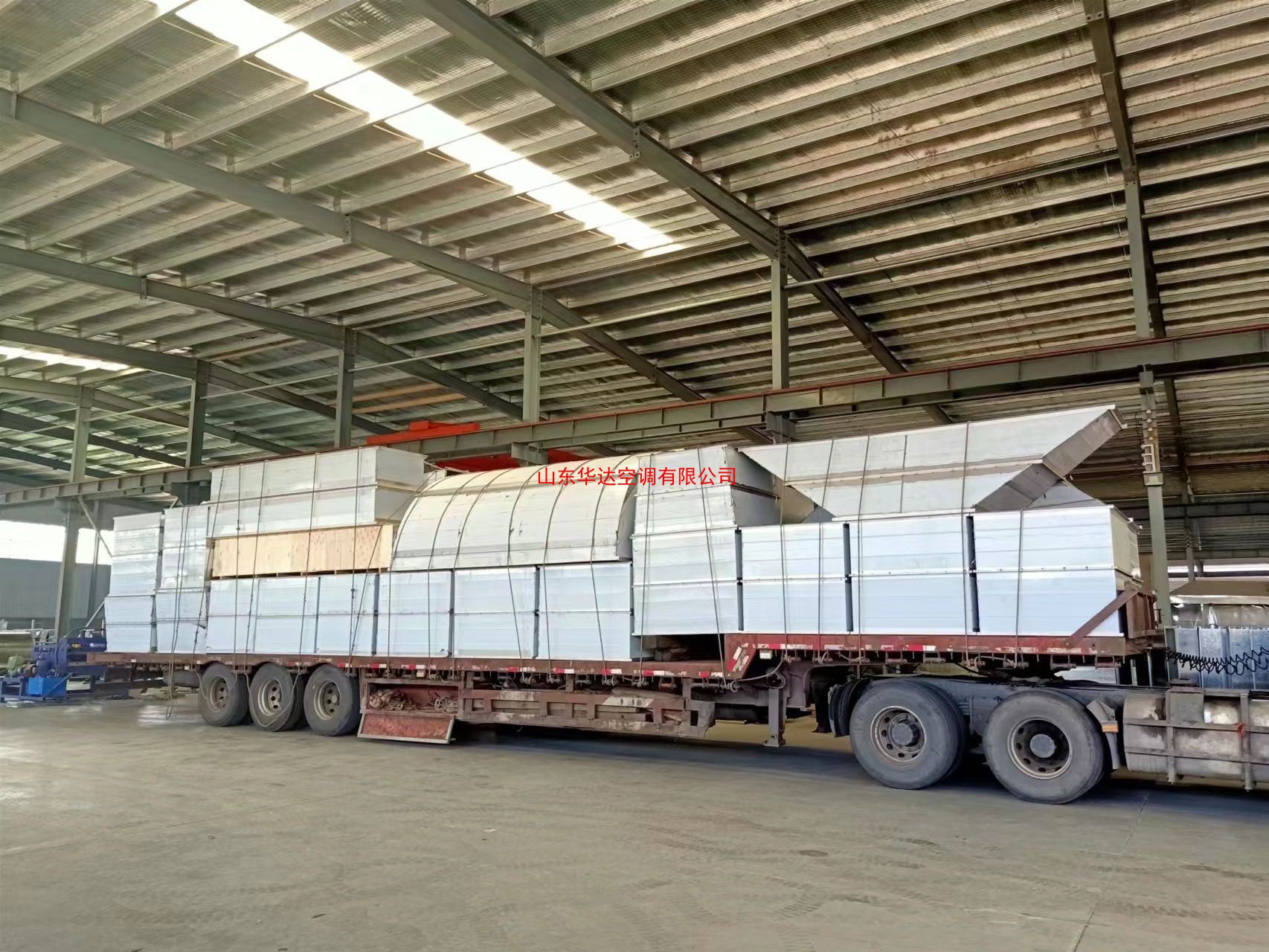 不鏽鋼風管發貨