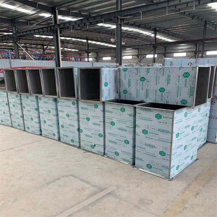 龍崗風管廠家加工304不鏽鋼滿焊風（fēng）管 圓形（xíng）201不鏽鋼焊接風管（guǎn） 風管加工廠家